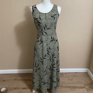 Vintage T & Company Dress Womens 8 Corset Tie Back Sleeveless Y2K